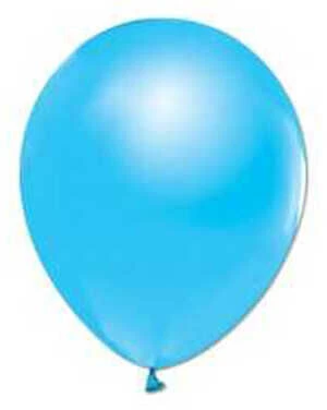 Benim Marifetlerim Metalik Açık Mavi Balon 12 inch 5 Adet ürün görseli 1