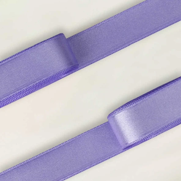 Benim Marifetlerim Lila Saten Kurdele 1 cm 10 metre ürün görseli 1