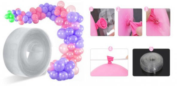 Benim Marifetlerim Balon Zinciri Yapma Aparatı 5 Metre ürün görseli 1