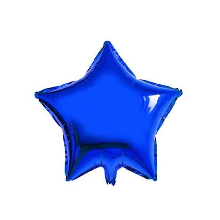 Benim Marifetlerim Mavi Yıldız Folyo Balon 18 inch 45 cm ürün görseli 1