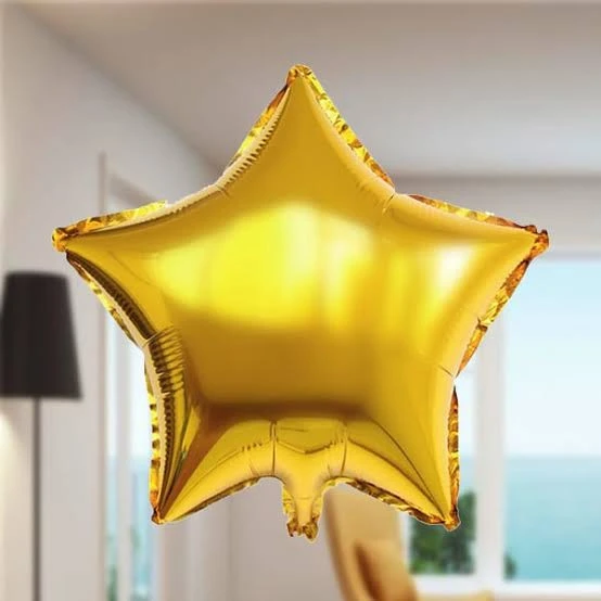 Benim Marifetlerim Altın Yıldız Folyo Balon 18 inch 45 cm ürün görseli 1