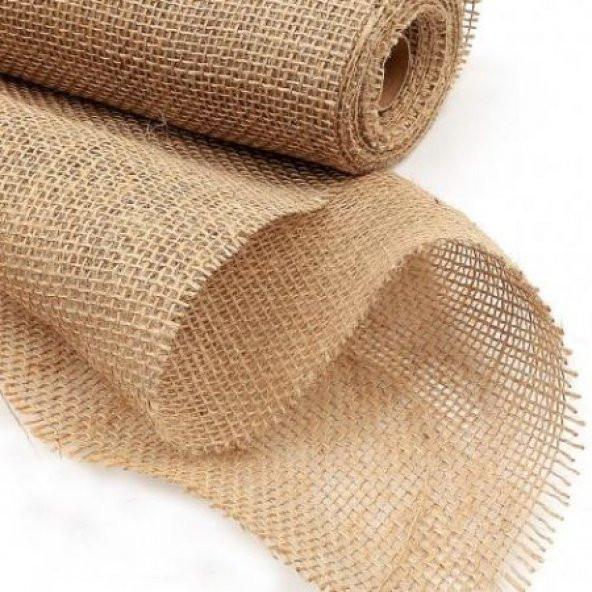 Benim Marifetlerim Kanaviçe Natürel Çuval Kumaşı jüt kumaş 2 Metre ürün görseli 1