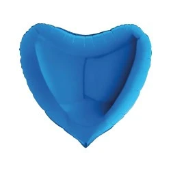 Benim Marifetlerim Mavi Kalp Folyo Balon 18 inch 45 cm ürün görseli 1