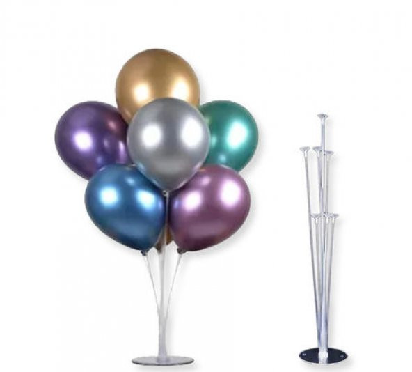 Benim Marifetlerim Şeffaf Balon Süsleme Standı 75 cm ürün görseli 1