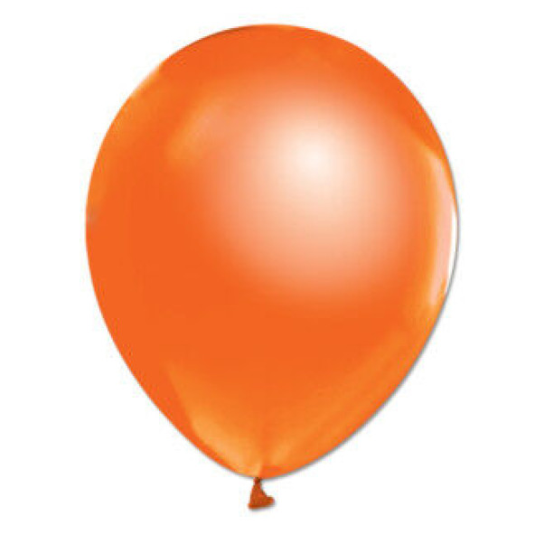 Benim Marifetlerim  Metalik Turuncu Balon 12 inch 5 Adet ürün görseli 1