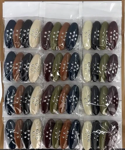Bnim Marifetlerim - Karışık Renk Taşlı Çengelli Eşarp iğnesi 4 Adet ürün görseli 1