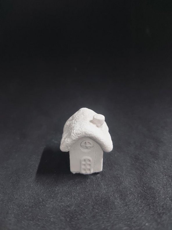 Dekoratif Kış Evi No:3 - 3,5x3cm ürün görseli 1