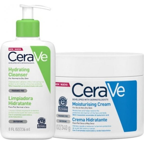 CeraVe Kuru ve Atopiye Eğilimli Ciltler Için Bakım Seti ürün görseli 1