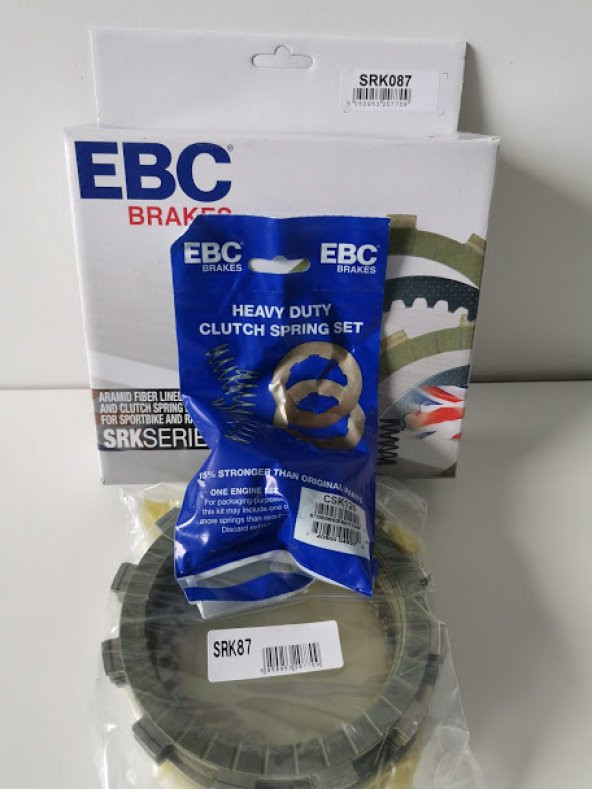 2006-2016 Yamaha Yzf R6 Debriyaj Balatası Seti Ebc Srk087 ürün görseli 1