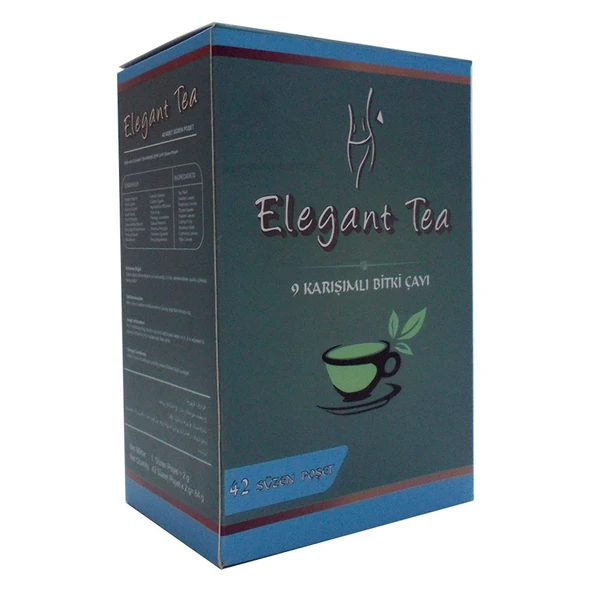 Nurs Elegant Tea 9lu Form Bitkisel Çay 42 Süzen Poşet - Resim 3