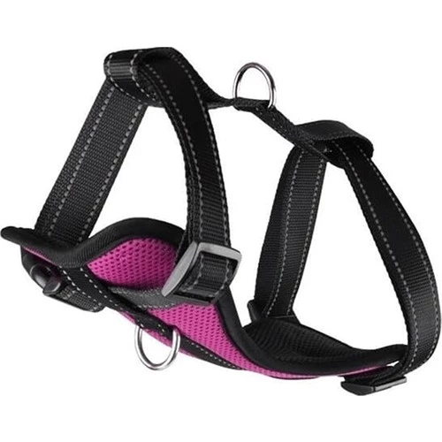 Flamingo MILOU Göğüs Tasma FUŞYA M 40-55CM ürün görseli 1