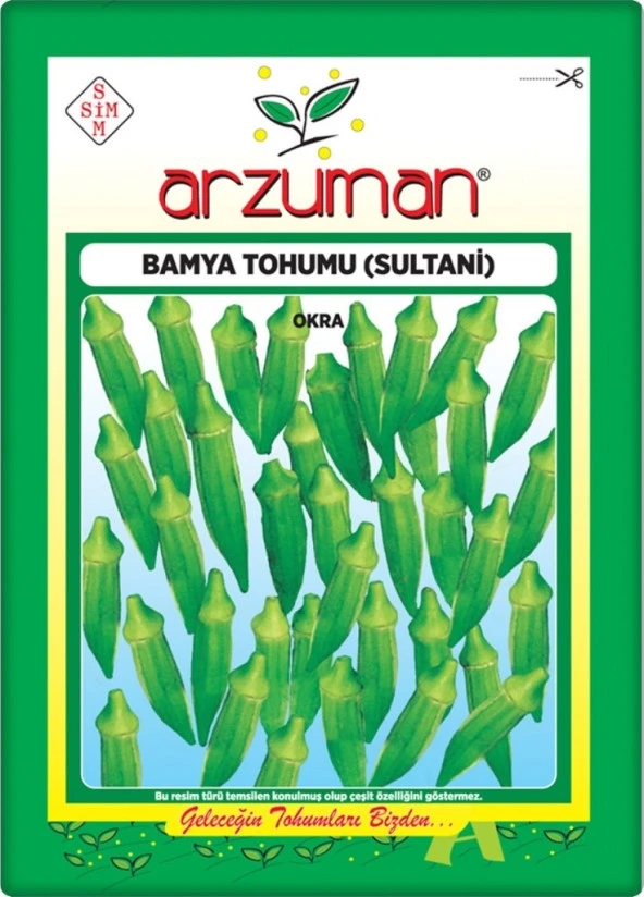 Bamya Tohumu (Sultani) 10 Gr - Resim 5