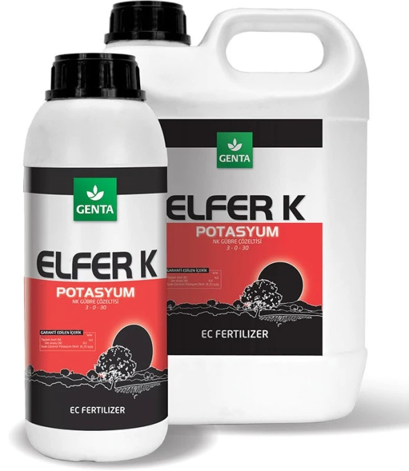 Şişirici Gübre Elfer K 20 Lt (%30 Sıvı Potasyum) GENTA ürün görseli 1