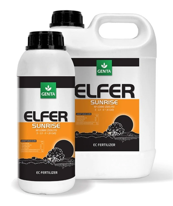 Elfer Sunrise (5-13-0+(6CaO) Sıcak ve Soğuktan Koruyucu (1 Litre) ürün görseli 1