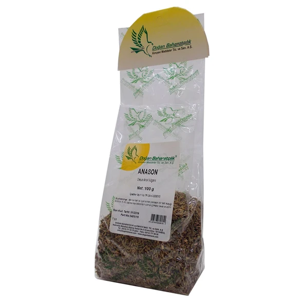 Anason Tohumu Doğal Tane 100 Gr Paket - Resim 5