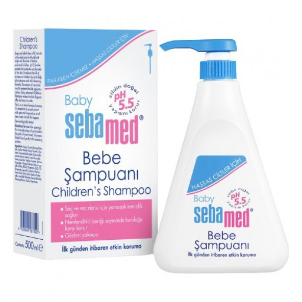 Sebamed Bebe Şampuan 500 ml - Resim 2