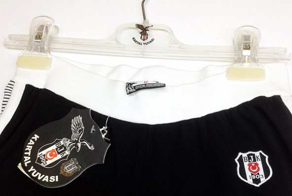 Beşiktaş Lisanslı Kapri Siyah - Resim 2