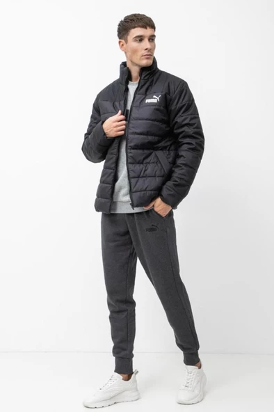 Puma 84934901 Ess Padded Jacket Erkek Günlük Mont Siyah ürün görseli 1