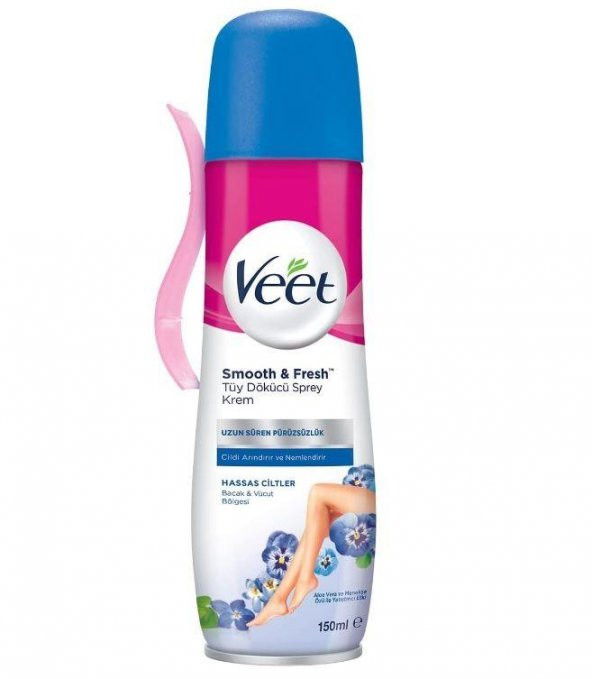 Veet Tüy Dökücü Sprey Krem 150ml Hassas Ciltler ürün görseli 1