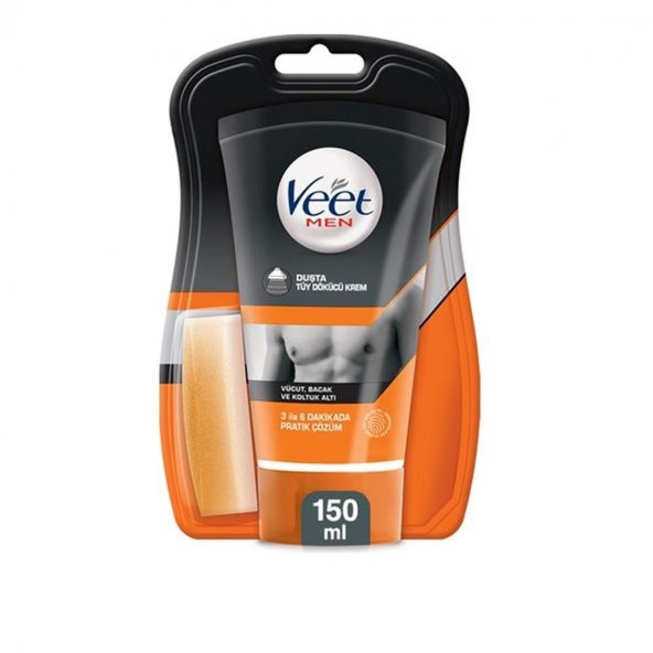 Veet Men Duşta Tüy Dökücü Krem 150ml ürün görseli 1