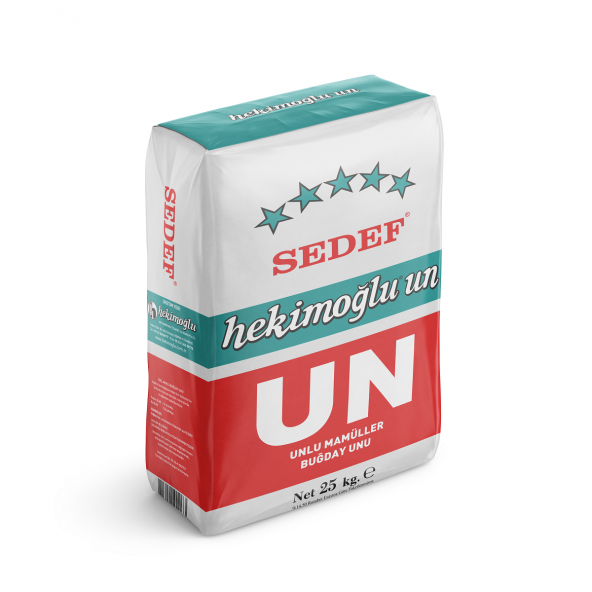 HEKİMOGLU SEDEF EKMEKLİK 25KG UNLU MAMÜLLER ürün görseli 1