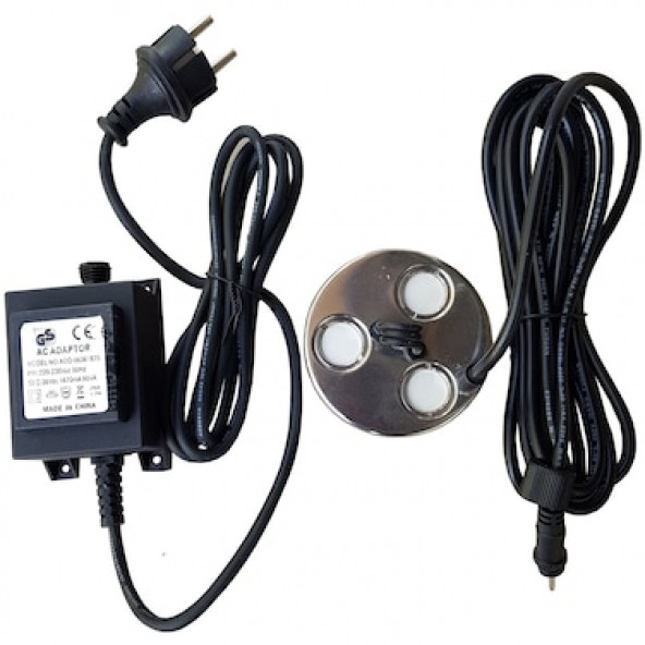 Tzc Kuluçka Makinesi Nem Nozülü 3 Göbekli +Adaptöru Dahil Ac 36 Volt ürün görseli 1