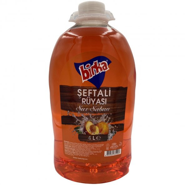 Birka Sıvı El Sabunu, 4000 ml., Şeftali Kokulu ürün görseli 1