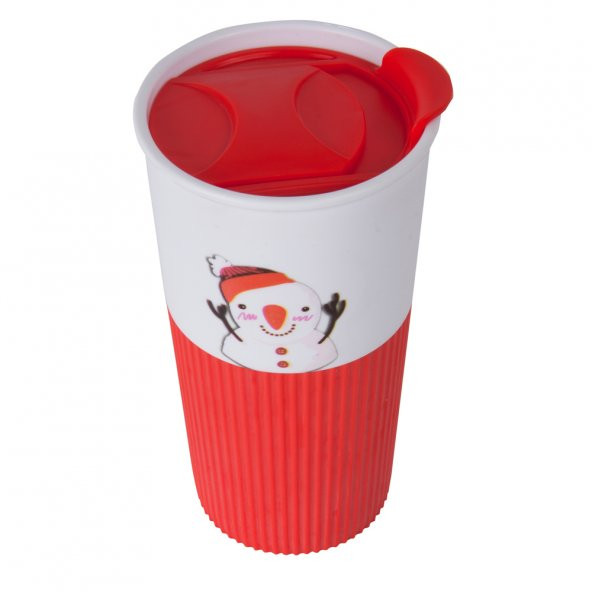 Biggdesign Kardan Adam 450 Ml Plastik Mug - Resim 9