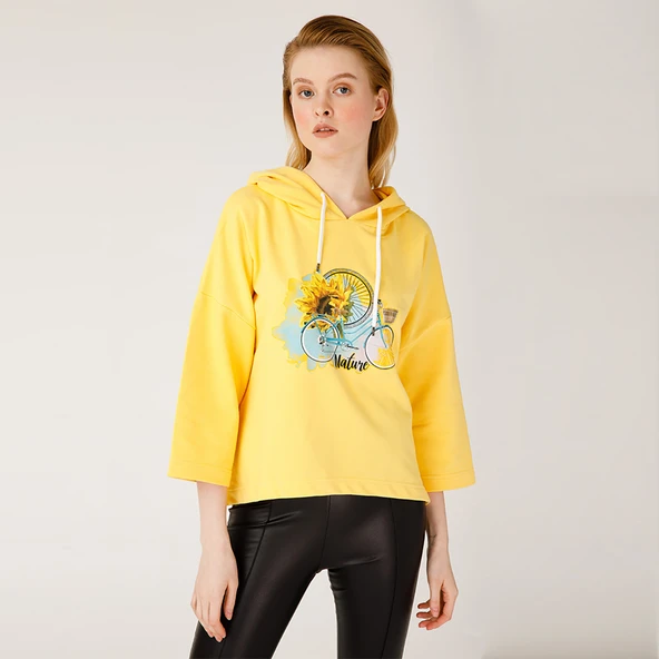 Biggdesign Nature Kadın Sweatshirt - Resim 4