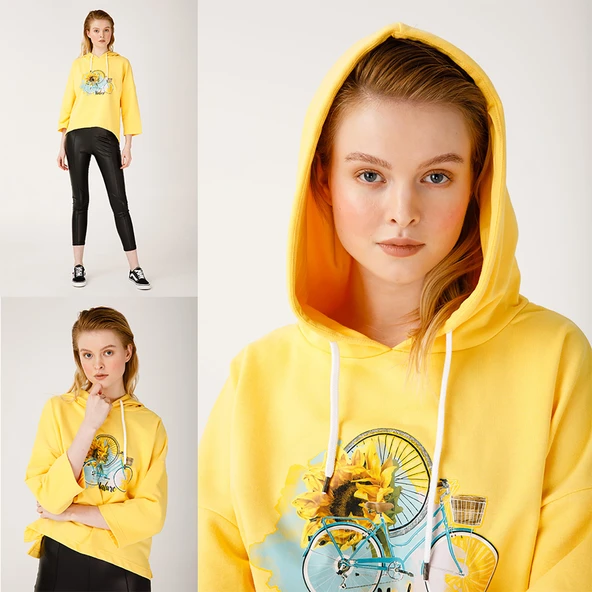 Biggdesign Nature Kadın Sweatshirt - Resim 6