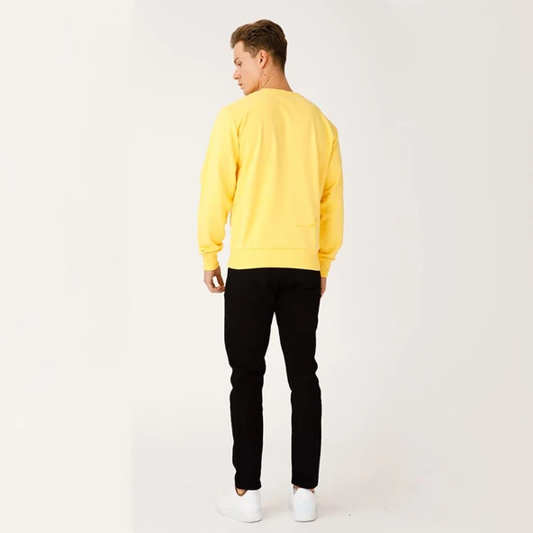 Biggdesign Nature Boğazda Bisiklet Erkek Sweatshirt - Resim 7