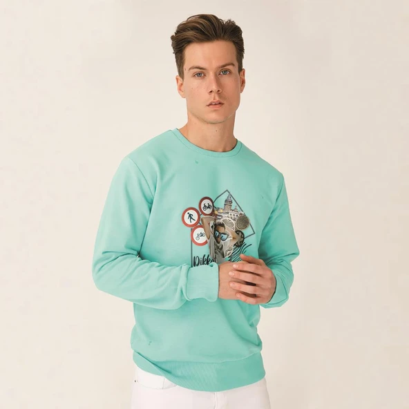 Biggdesign Nature Durak Erkek Sweatshirt - Resim 6