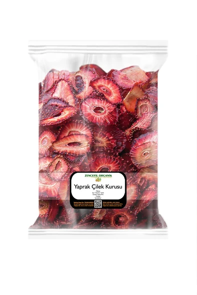 Kurutulmuş Çilek 1 Kg Kuru Çilek Dilimlenmiş Çilek Kurusu Yaprak Çilek ürün görseli 1