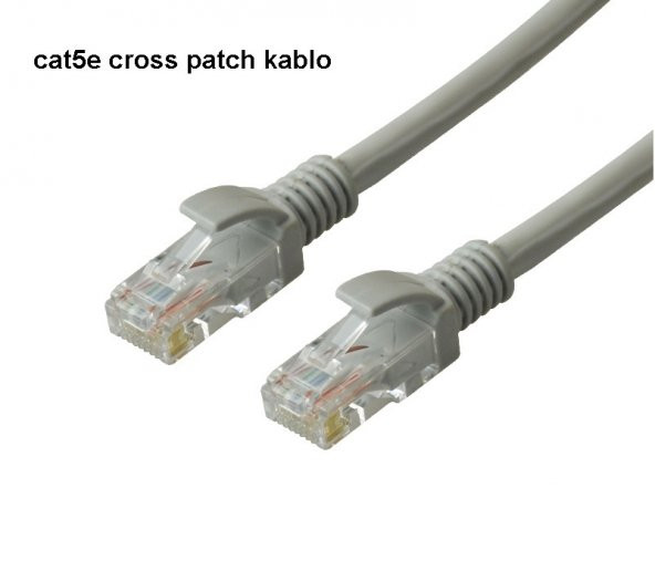 Cat. 5E Cross-over Ethernet Kablo - 5 Metre ürün görseli 1