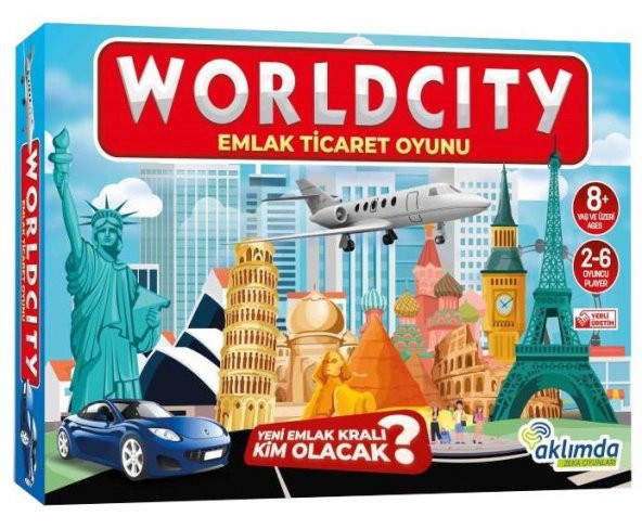 WorldCity Emlak Ticaret Oyunu ürün görseli 1