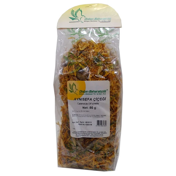 Aynısefa Çiçeği Portakal Nergisi Çiçeği Doğal Calendula 50 Gr Paket ürün görseli 1