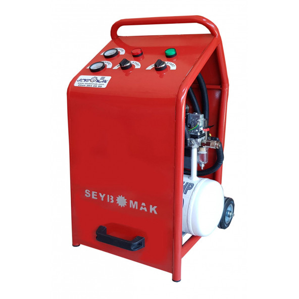 Seybomak Petek Temizleme Makinası Havalı Darbeli Yıkama Çift yönlü 1 Hp ürün görseli 1