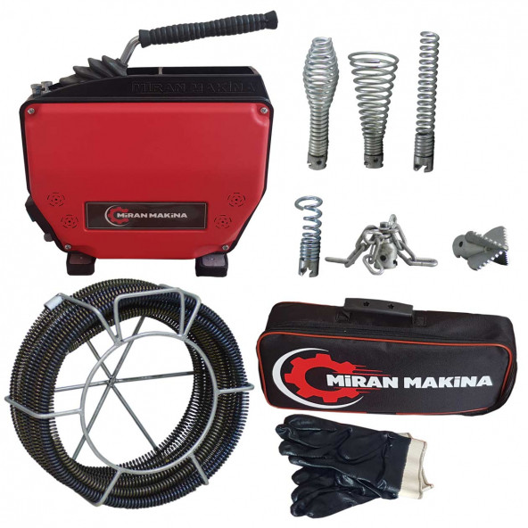 Seybomak Kanal Gider Açma makinesi 16 mm mini set ürün görseli 1