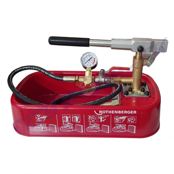 Rothenberger Manuel Test Pompası Rp-30 Bar ürün görseli 1