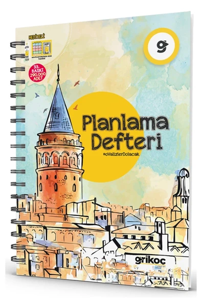 Gri Koç Planlama Defteri ürün görseli 1