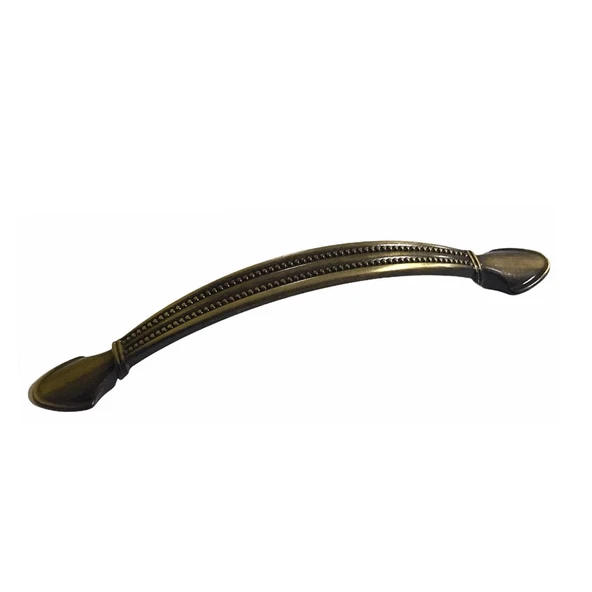 İnci Mobilya Dolap Çekmece Kulp 128 mm Antik Sarı ürün görseli 1