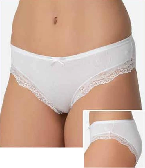 İmer Bayan Dantelli Modal Slip Bikini Külot 4236 ürün görseli 1