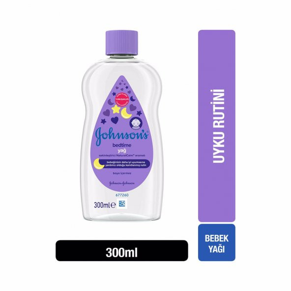 Johnsons Baby Bebek Yağı Bedtime 300 ml 3 Adet ürün görseli 1