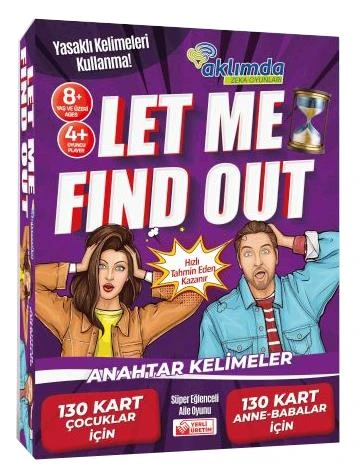 Let Me Find Out Anahtar Kelimeler ürün görseli 1