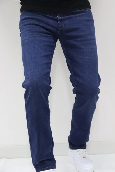 Wrangler W12SCV39X Texas Slim Erkek Lacivert Kot Pantolon ürün görseli 1