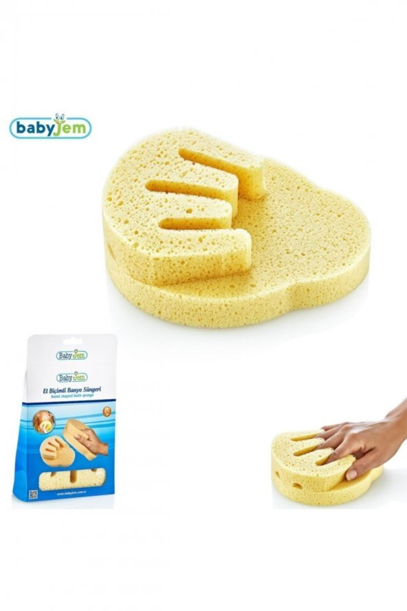 El Biçimli Banyo Süngeri - Resim 2