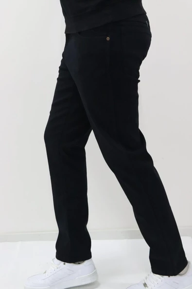 Wrangler W12S016100 Erkek Siyah Texas Slim Jean Pantolon ürün görseli 1