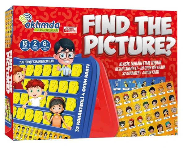 Find The Picture Klasik Tahmin Oyunu ürün görseli 1