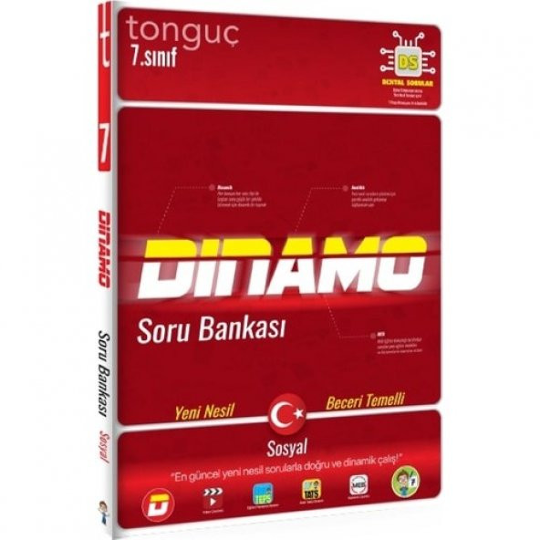 Tonguç Akademi 7. Sınıf Sosyal Bilgiler Dinamo Soru Bankası ürün görseli 1
