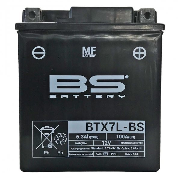 Bs Btx7l-Bs 2014-2020 Aprilia Rs4 125 4T Uyumlu Akü ürün görseli 1